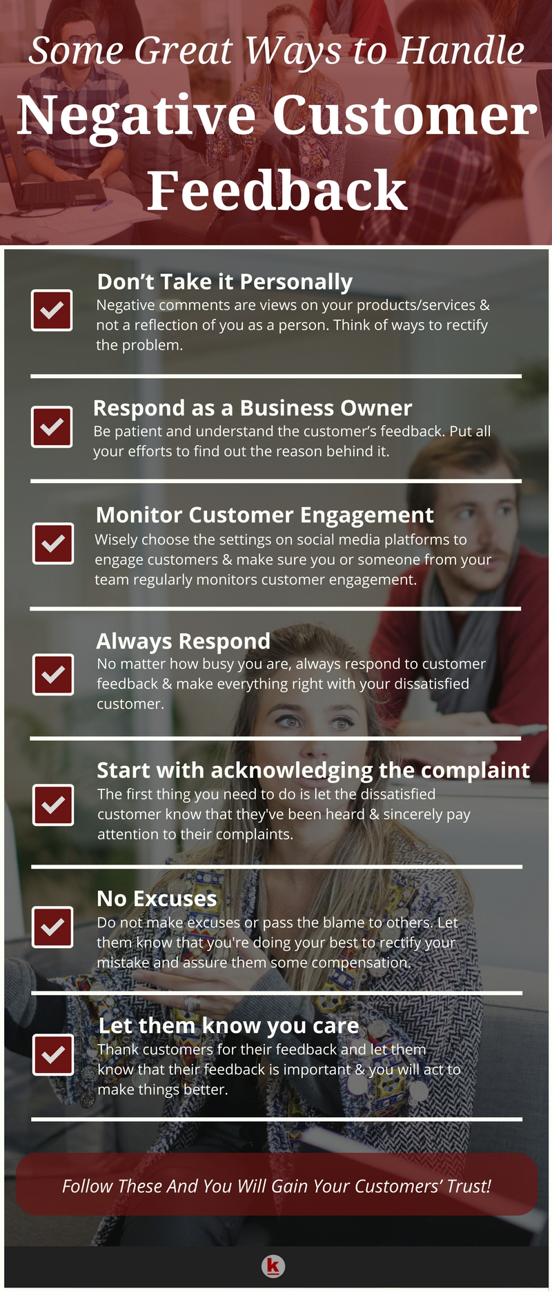 Tips for managing response to customers negative feedback & comments on social media platforms - RedAlkemi